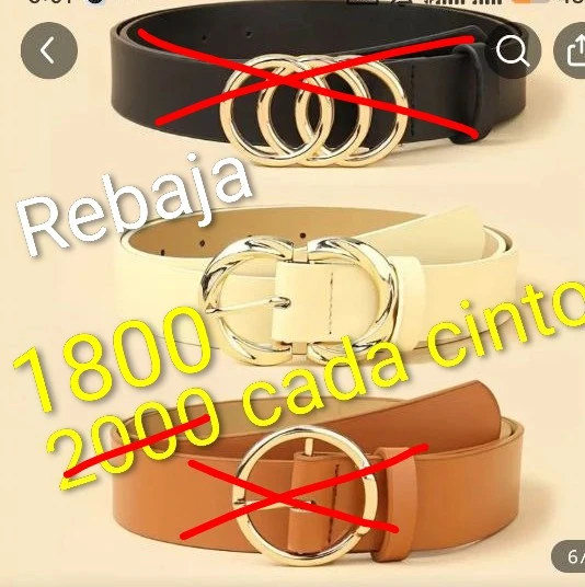 Cinto de Mujer's foto | D'Rodríguez Shop |  BizneCubano