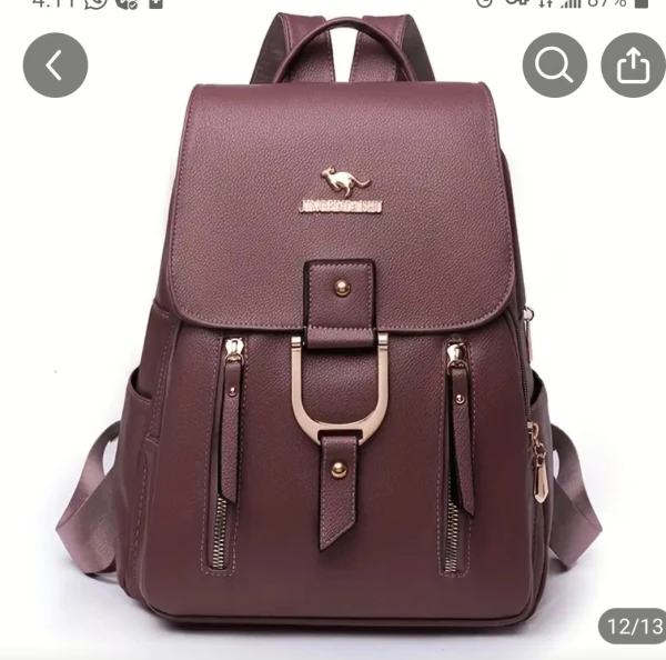 Mochila de Mujer color morado's foto | D'Rodríguez Shop |  BizneCubano