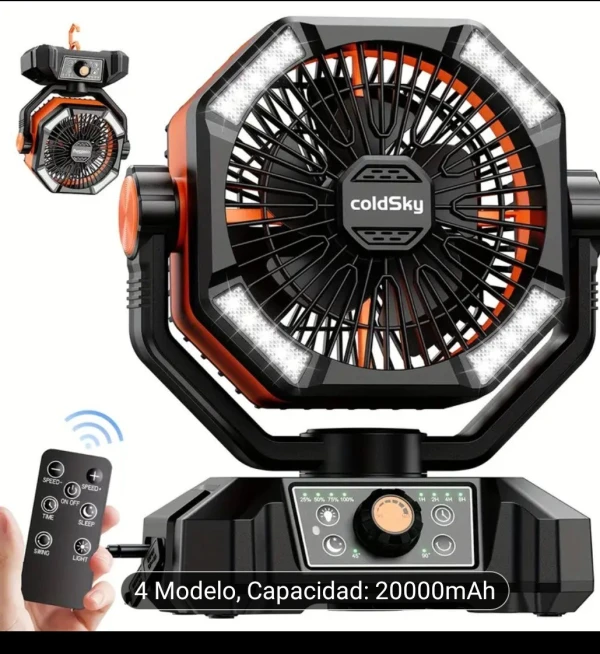 Ventilador Recargable Coldsky's foto | D'Rodríguez Shop |  BizneCubano