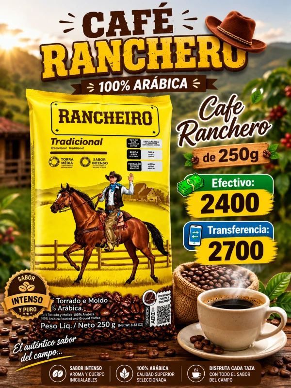 Café Ranchero (250g)'s foto | D'Rodríguez Shop |  BizneCubano
