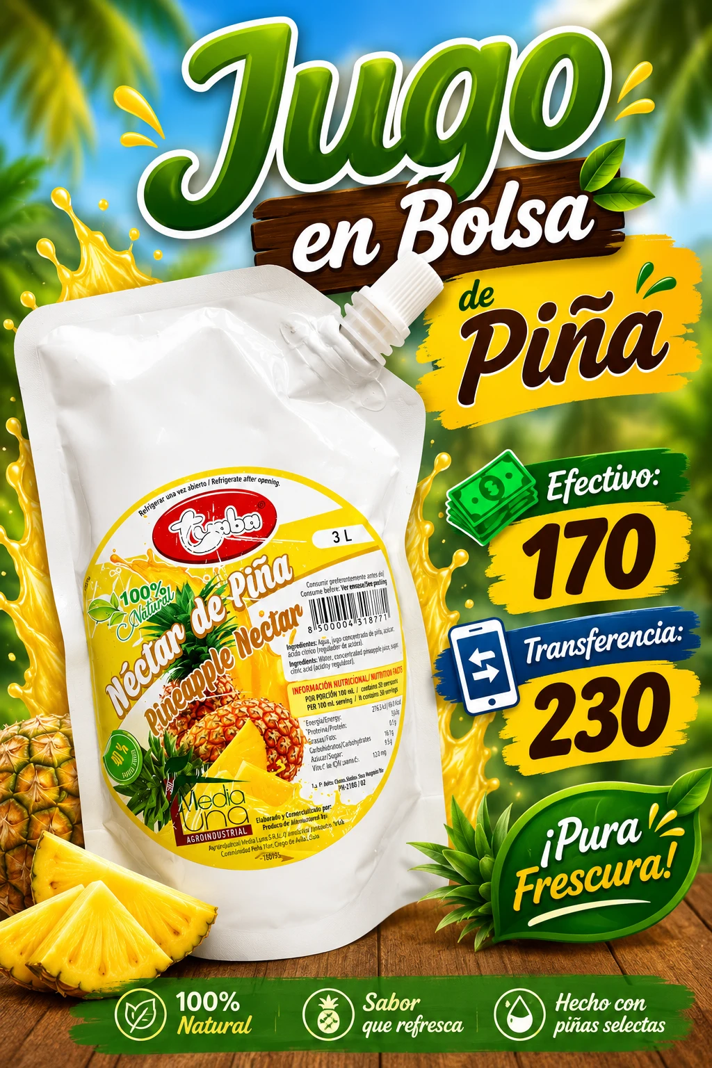 Jugo de Piña's foto | D'Rodríguez Shop |  BizneCubano