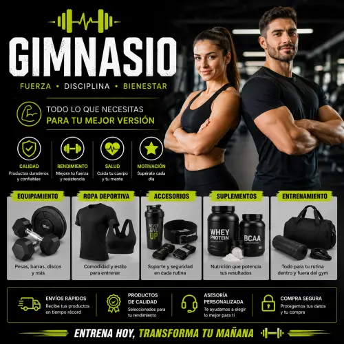 Deporte y gym en D'Rodríguez Shop